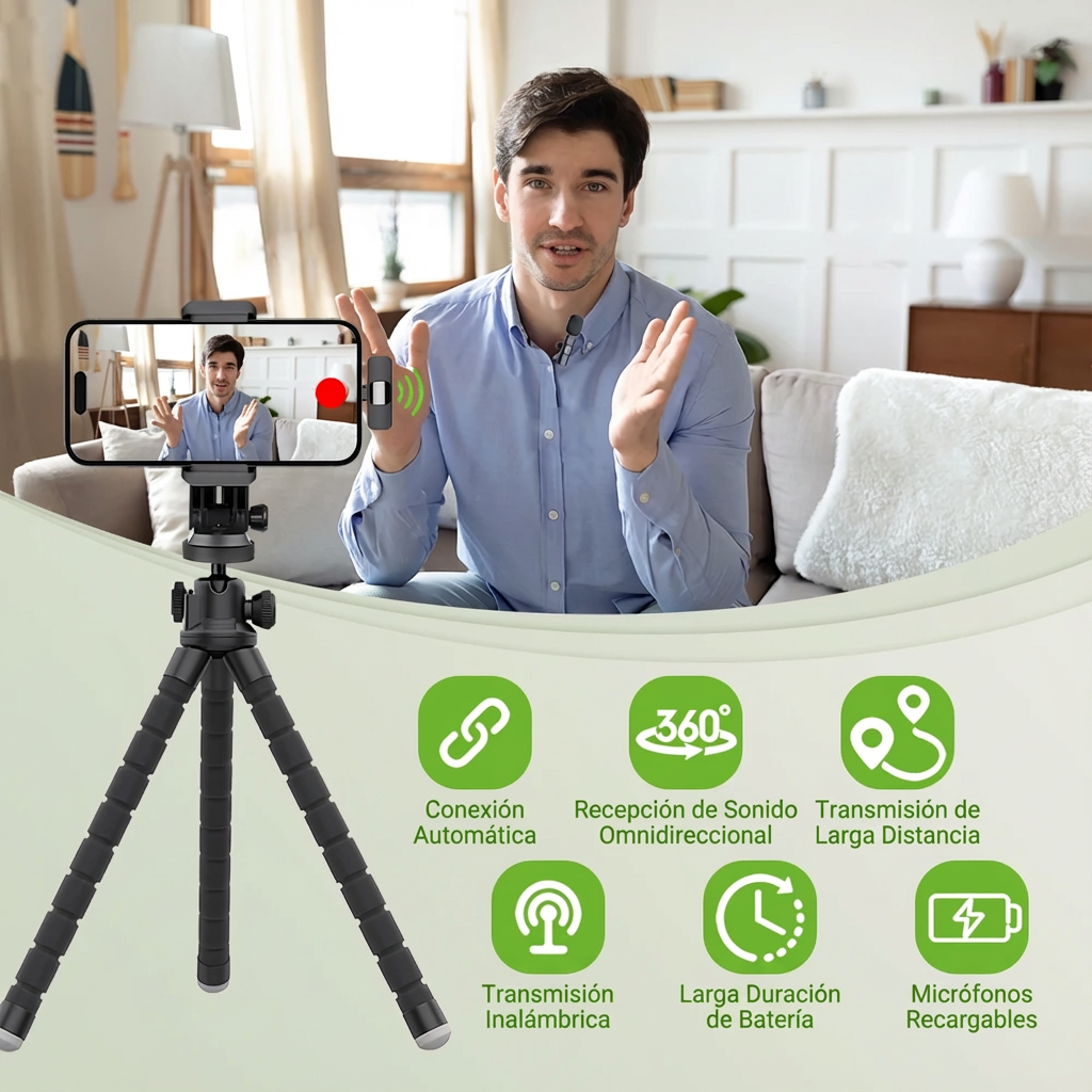 Micrófono Inalámbrico